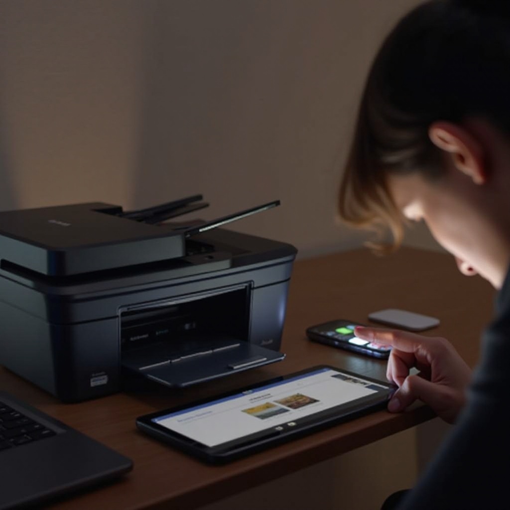 tidak ditemukan printer airprint