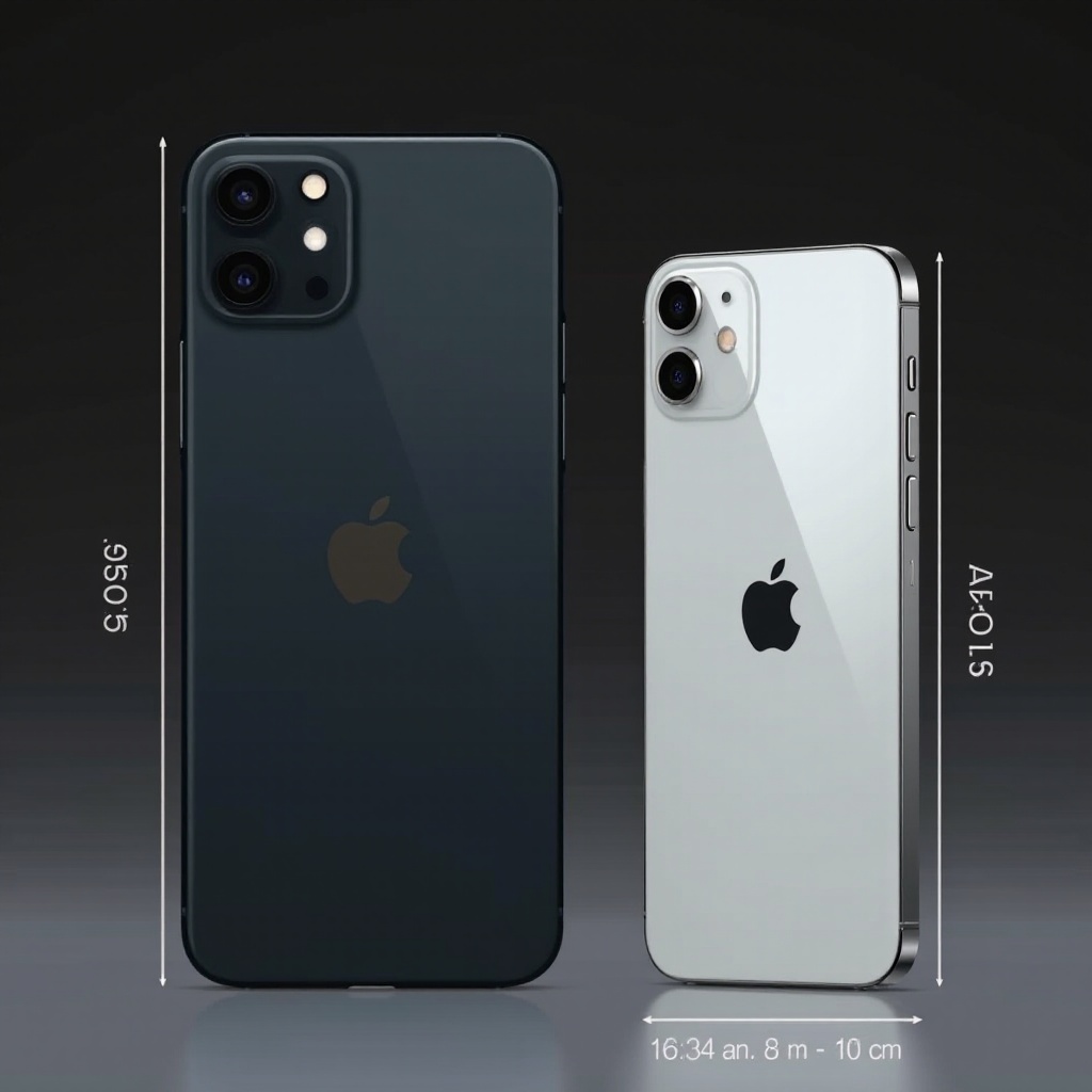 iPhone 13 Pro 크기 vs iPhone 15 Pro