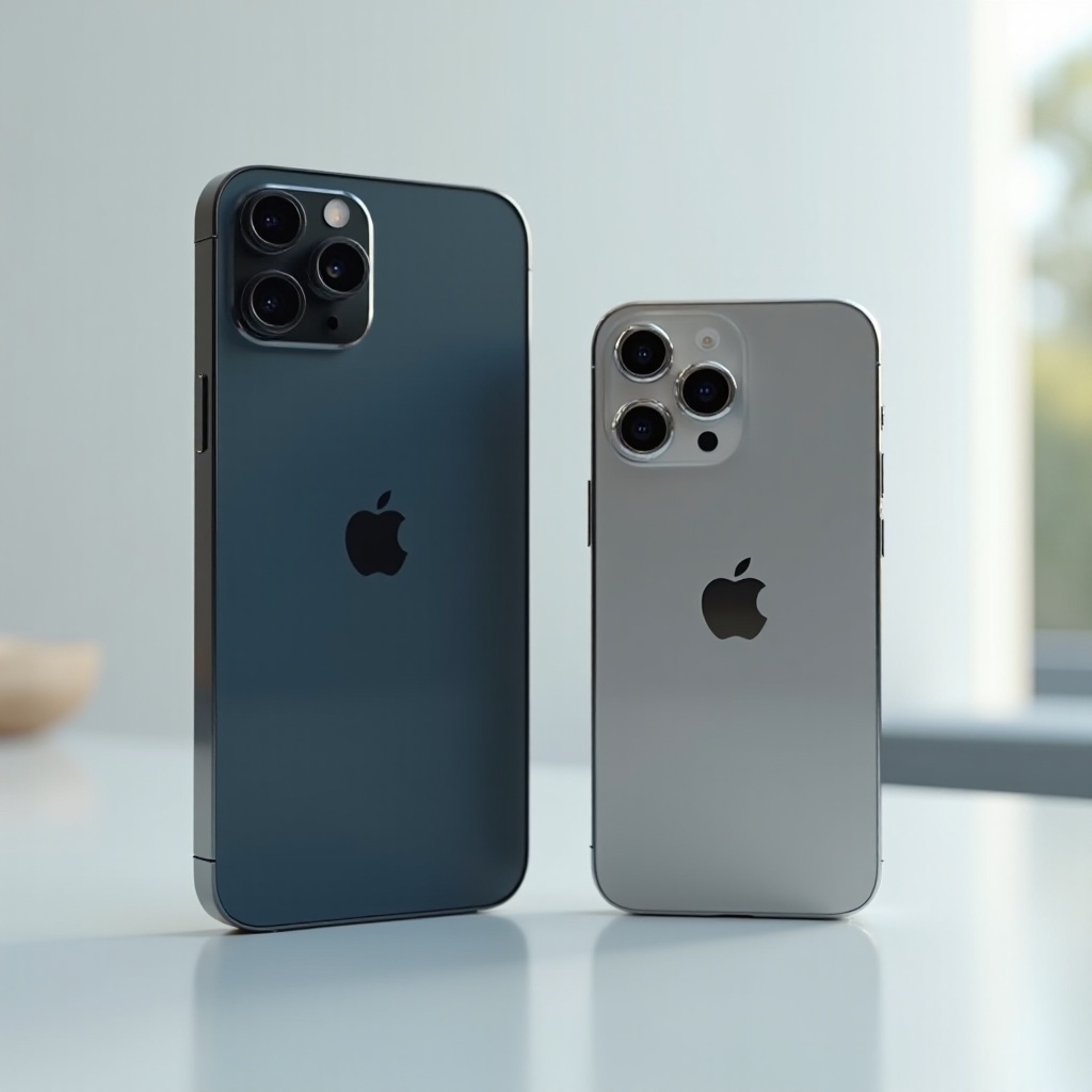 iPhone 13 Pro 크기 vs iPhone 15 Pro